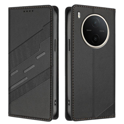 Embossed Multi-functional Wallet Retro Leather Phone Case, For vivo Y600 Pro 5G, For vivo T5 Pro 5G, For vivo X300s 5G