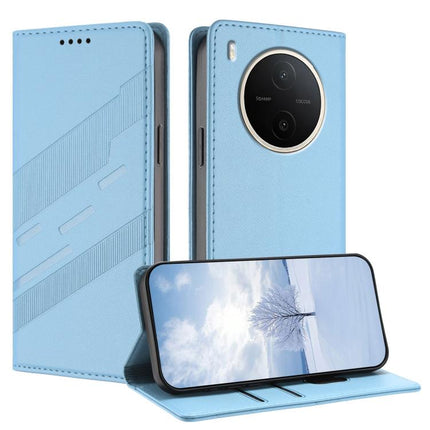 Embossed Multi-functional Wallet Retro Leather Phone Case, For vivo Y600 Pro 5G, For vivo T5 Pro 5G, For vivo X300s 5G