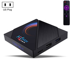 H96 Max 6K Ultra HD Smart TV-Box mit Fernbedienung, Android 10.0, Allwinner H616 Quad Core ARM Cortex-A53, 2 GB + 16 GB, TF-Karte / USB x 2 / AV / HDMI / WLAN, EU-Stecker, UK-Stecker, US-Stecker, AU-Stecker