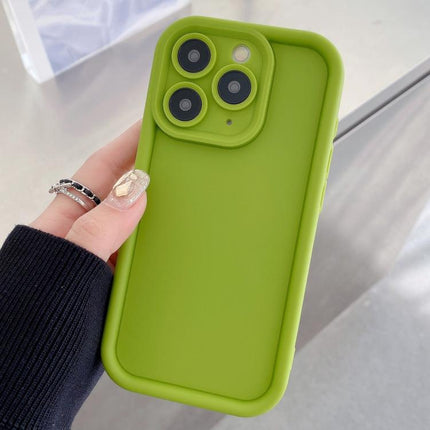 Shockproof Frame Frosted Precise Hole TPU Phone Case