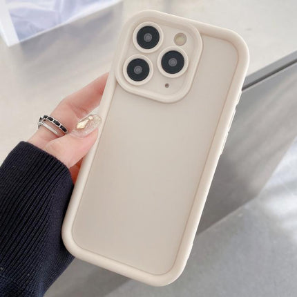 Shockproof Frame Frosted Precise Hole TPU Phone Case