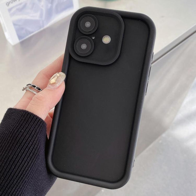 Shockproof Frame Frosted Precise Hole TPU Phone Case, For iPhone 17, For iPhone Air, For iPhone 16 Pro Max