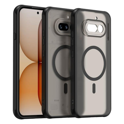 Fan Dun Series TPU Hybrid PC Frosted Magsafe Phone Case, For Nothing Phone 4a Pro, For Nothing Phone 4a, For Nothing Phone 3, For Nothing CMF Phone 2 Pro, For Nothing Phone 3a, For Nothing Phone 3a Pro