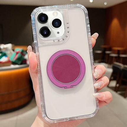 Dreamland Transparent MagSafe Holder Phone Case, For iPhone 12 / 12 Pro, For iPhone 12 Pro Max, For iPhone 11 Pro Max