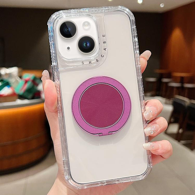 Dreamland Transparent MagSafe Holder Phone Case, For iPhone 15 Plus, For iPhone 15, For iPhone 14 Plus