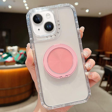 Dreamland Transparent MagSafe Holder Phone Case, For iPhone 15 Plus, For iPhone 15, For iPhone 14 Plus
