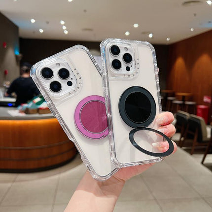 Dreamland Transparent MagSafe Holder Phone Case, For iPhone 16 Pro Max, For iPhone 16 Pro, For iPhone 16 Plus