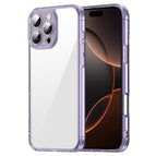 For iPhone 16 Pro Max / Transparent Purple