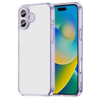 For iPhone 16 Plus / Transparent Purple