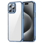 For iPhone 15 Pro Max / Transparent Blue