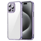 For iPhone 15 Pro Max / Transparent Purple
