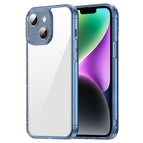 For iPhone 14 Plus / Transparent Blue