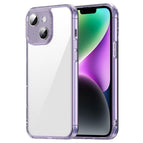 For iPhone 14 Plus / Transparent Purple