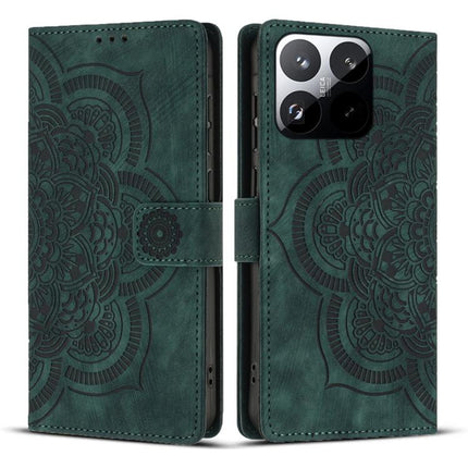 Mandala Embossed Retro Frosted Leather Phone Case, For Xiaomi 17T Pro 5G, For Xiaomi 17T 5G, For Xiaomi 15T Pro 5G, For Xiaomi 15T 5G