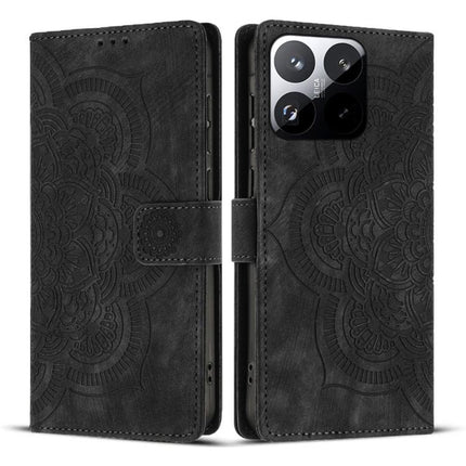 Mandala Embossed Retro Frosted Leather Phone Case, For Xiaomi 17T Pro 5G, For Xiaomi 17T 5G, For Xiaomi 15T Pro 5G, For Xiaomi 15T 5G
