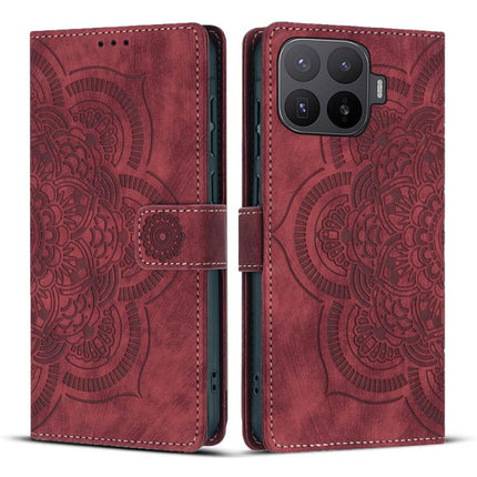 Mandala Embossed Retro Frosted Leather Phone Case, For Xiaomi 17T Pro 5G, For Xiaomi 17T 5G, For Xiaomi 15T Pro 5G, For Xiaomi 15T 5G