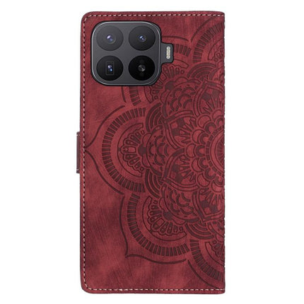 Mandala Embossed Retro Frosted Leather Phone Case, For Xiaomi 17T Pro 5G, For Xiaomi 17T 5G, For Xiaomi 15T Pro 5G, For Xiaomi 15T 5G