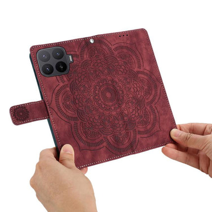 Mandala Embossed Retro Frosted Leather Phone Case, For Xiaomi 17T Pro 5G, For Xiaomi 17T 5G, For Xiaomi 15T Pro 5G, For Xiaomi 15T 5G
