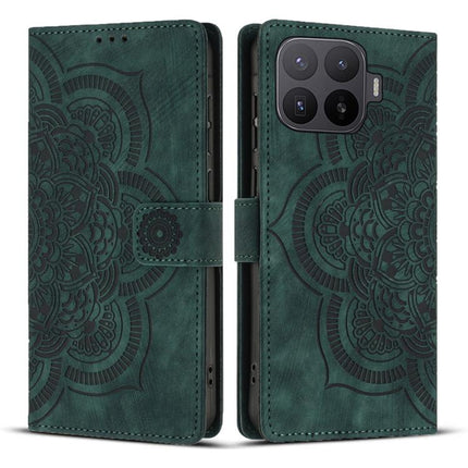 Mandala Embossed Retro Frosted Leather Phone Case, For Xiaomi 17T Pro 5G, For Xiaomi 17T 5G, For Xiaomi 15T Pro 5G, For Xiaomi 15T 5G
