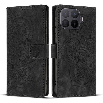 Mandala Embossed Retro Frosted Leather Phone Case, For Xiaomi 17T Pro 5G, For Xiaomi 17T 5G, For Xiaomi 15T Pro 5G, For Xiaomi 15T 5G