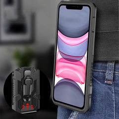 Funda protectora de PC + TPU a prueba de golpes Machine Armor Warrior para iPhone 12 mini, iPhone 12/12 Pro, iPhone 12 Pro Max, Samsung Galaxy Note 20 Ultra