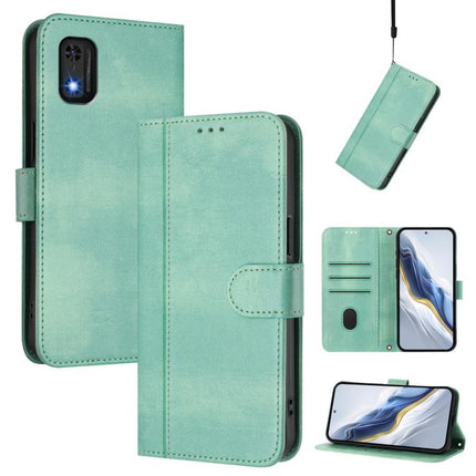 Line Splicing Buckle Retro Leather Phone Case, For itel A23 Pro / A17, For itel P55 5G, For itel RS4