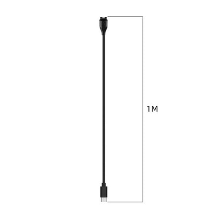 xDfind USB-C / Type-C Port Watch Charger With Data Transmission, Length: 1m, For Garmin Fenix 8 / 7X / 6S Pro