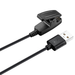 xDfind USB-A Port Smart Watch Clip Charger with Data Transmission, Length: 1m, For Garmin Forerunner 235