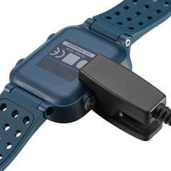 xDfind USB-A Port Smart Watch Clip Charger with Data Transmission, Length: 1m, For Garmin Forerunner 235