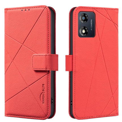 Geometric Pattern RFID Leather Phone Case, For Motorola Edge 40 Neo, For Motorola Edge 40, For Motorola Moto G13 / G23 / G53 5G, For Motorola Moto E13 4G