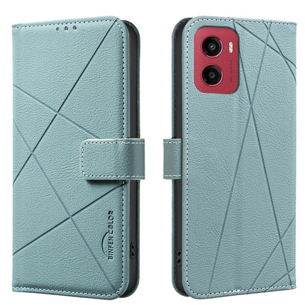 Geometric Pattern RFID Leather Phone Case, For Motorola Moto G56 5G, For Motorola Edge 60 Pro, For Motorola Moto G05 / E15, For Motorola Moto G15