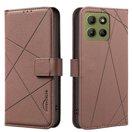 Geometric Pattern RFID Leather Phone Case, For Motorola Moto G56 5G, For Motorola Edge 60 Pro, For Motorola Moto G05 / E15, For Motorola Moto G15