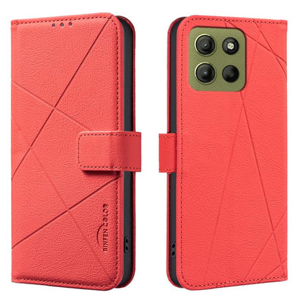 Geometric Pattern RFID Leather Phone Case, For Motorola Moto G56 5G, For Motorola Edge 60 Pro, For Motorola Moto G05 / E15, For Motorola Moto G15