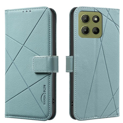 Geometric Pattern RFID Leather Phone Case, For Motorola Moto G56 5G, For Motorola Edge 60 Pro, For Motorola Moto G05 / E15, For Motorola Moto G15