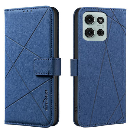 Geometric Pattern RFID Leather Phone Case, For Motorola Moto G75, For Motorola Moto G35 5G, For Motorola Moto G55 5G, For Motorola Moto G04 / G24 / E14