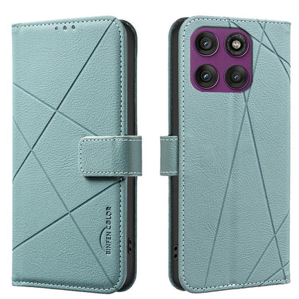 Geometric Pattern RFID Leather Phone Case, For Motorola Moto G56 5G, For Motorola Edge 60 Pro, For Motorola Moto G05 / E15, For Motorola Moto G15