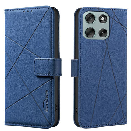 Geometric Pattern RFID Leather Phone Case, For Motorola Moto G56 5G, For Motorola Edge 60 Pro, For Motorola Moto G05 / E15, For Motorola Moto G15