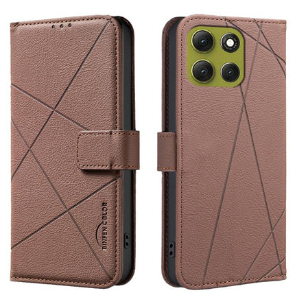 Geometric Pattern RFID Leather Phone Case, For Motorola Moto G Max/G87/G77/G67 5G, For Motorola Moto G37/G47/G37 Power 5G, For Motorola Edge 70 Fusion 5G, For Motorola Moto G86 5G