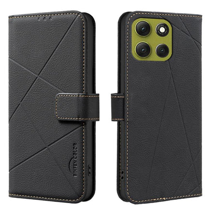 Geometric Pattern RFID Leather Phone Case, For Motorola Moto G Max/G87/G77/G67 5G, For Motorola Moto G37/G47/G37 Power 5G, For Motorola Edge 70 Fusion 5G, For Motorola Moto G86 5G