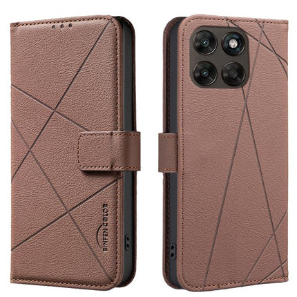 Geometric Pattern RFID Leather Phone Case, For Motorola Moto G Max/G87/G77/G67 5G, For Motorola Moto G37/G47/G37 Power 5G, For Motorola Edge 70 Fusion 5G, For Motorola Moto G86 5G
