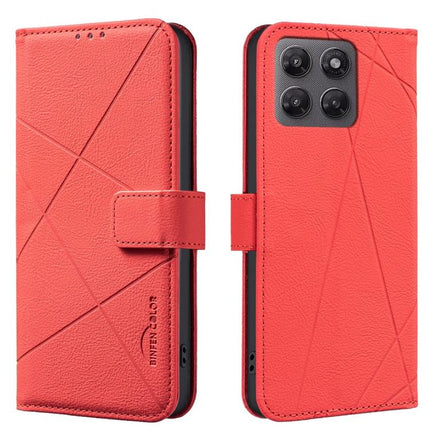 Geometric Pattern RFID Leather Phone Case, For Motorola Moto G Max/G87/G77/G67 5G, For Motorola Moto G37/G47/G37 Power 5G, For Motorola Edge 70 Fusion 5G, For Motorola Moto G86 5G