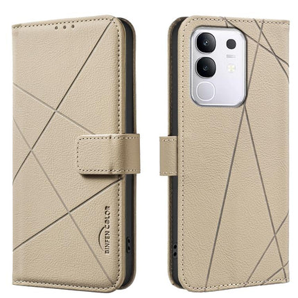 Geometric Pattern RFID Leather Phone Case, For vivo Y29 4G, For vivo Y38 5G / Y200i 5G, For vivo Y03 4G Global, For vivo Y78 5G / Y36
