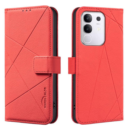 Geometric Pattern RFID Leather Phone Case, For vivo Y29 4G, For vivo Y38 5G / Y200i 5G, For vivo Y03 4G Global, For vivo Y78 5G / Y36