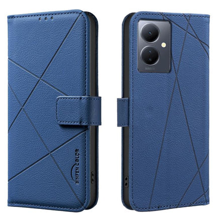 Geometric Pattern RFID Leather Phone Case, For vivo Y29 4G, For vivo Y38 5G / Y200i 5G, For vivo Y03 4G Global, For vivo Y78 5G / Y36