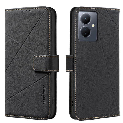 Geometric Pattern RFID Leather Phone Case, For vivo Y29 4G, For vivo Y38 5G / Y200i 5G, For vivo Y03 4G Global, For vivo Y78 5G / Y36