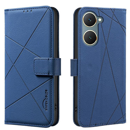 Geometric Pattern RFID Leather Phone Case, For vivo Y29 4G, For vivo Y38 5G / Y200i 5G, For vivo Y03 4G Global, For vivo Y78 5G / Y36