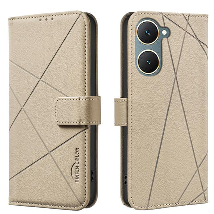 Geometric Pattern RFID Leather Phone Case, For vivo Y29 4G, For vivo Y38 5G / Y200i 5G, For vivo Y03 4G Global, For vivo Y78 5G / Y36