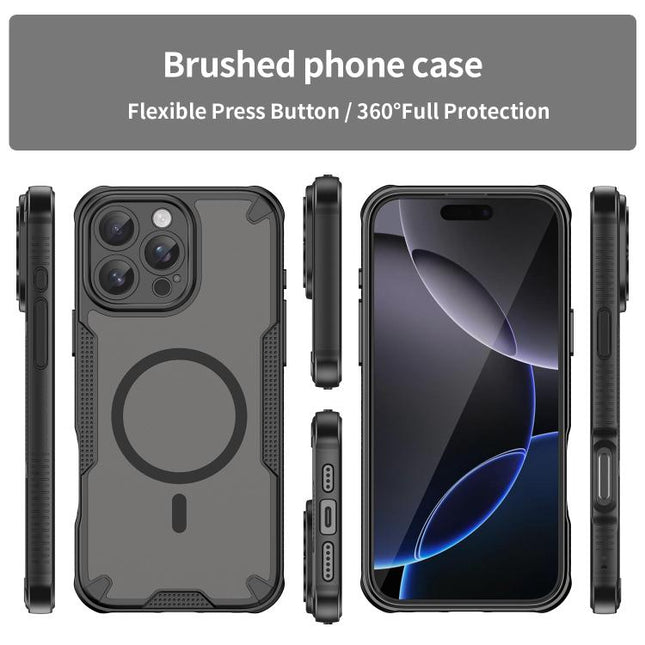 Armor Glaze MagSafe Magnetic Phone Case, For iPhone 16 Pro Max, For iPhone 16 Pro, For iPhone 16 Plus, For iPhone 16, For iPhone 15 Pro Max, For iPhone 15 Pro, For iPhone 15 Plus, For iPhone 15, For iPhone 14 Plus, For iPhone 14, For iPhone 14 Pro     ...