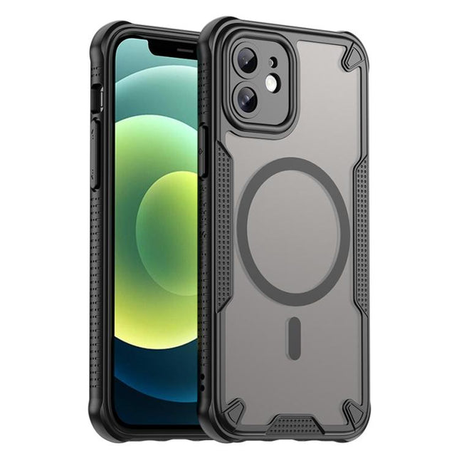 Armor Glaze MagSafe Magnetic Phone Case, For iPhone 16 Pro Max, For iPhone 16 Pro, For iPhone 16 Plus, For iPhone 16, For iPhone 15 Pro Max, For iPhone 15 Pro, For iPhone 15 Plus, For iPhone 15, For iPhone 14 Plus, For iPhone 14, For iPhone 14 Pro     ...