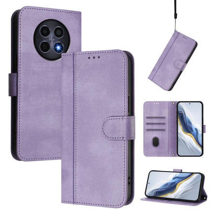 Line Splicing Buckle Retro Leather Phone Case, For Realme GT 7 Pro / GT7 Pro Racing, For Realme C63 5G Global, For Realme 12 5G / 12x 5G / C65 5G Global